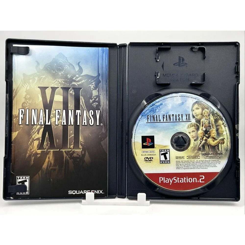 Final Fantasy XII Sony PlayStation 2  PS2 CIB Complete with Manual Tested